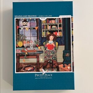 Pieces & Peace - Sewing and Reading Puzzle - 1000 pieces
